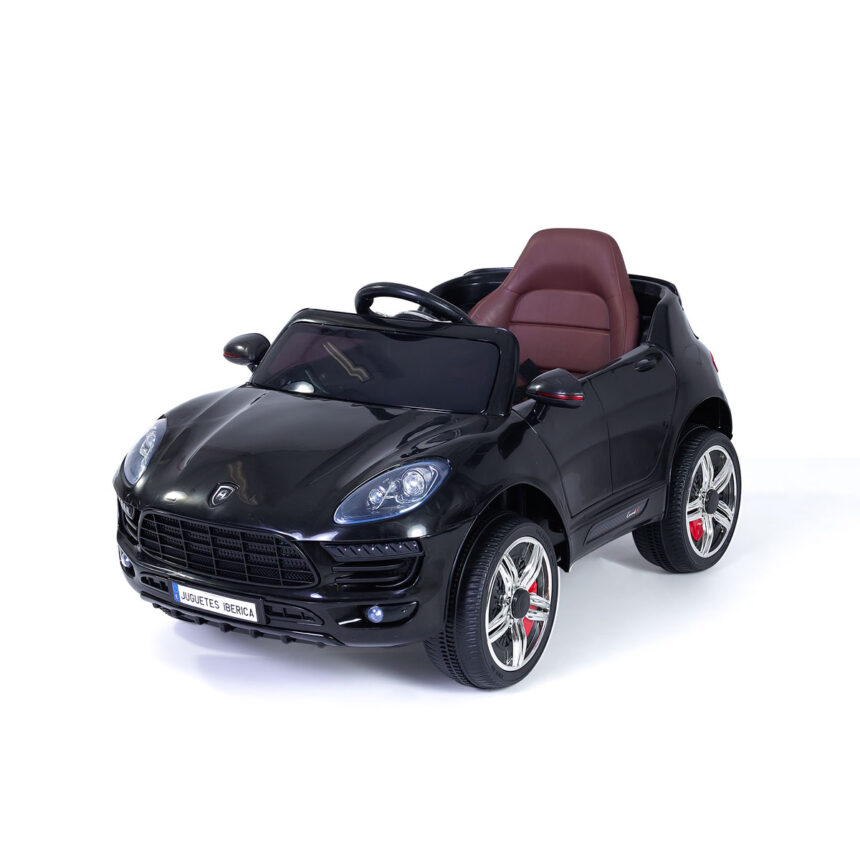 Coche Eléctrico Infantil 12V - Con Mando Remoto 2.4G, Luces LED, Música | Capacidad 50kg, Color Gris