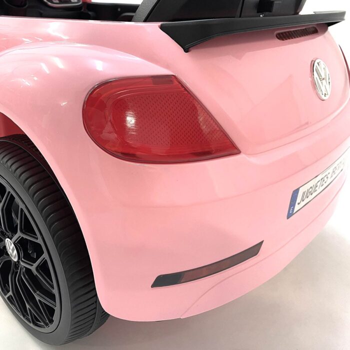 Coche electrico para ni os Volkswagen Beetle Dune 12V rosa