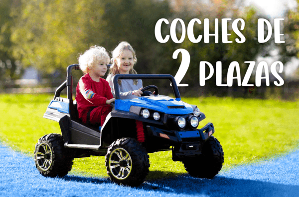 Coches Eléctricos para Niños 2 plazas