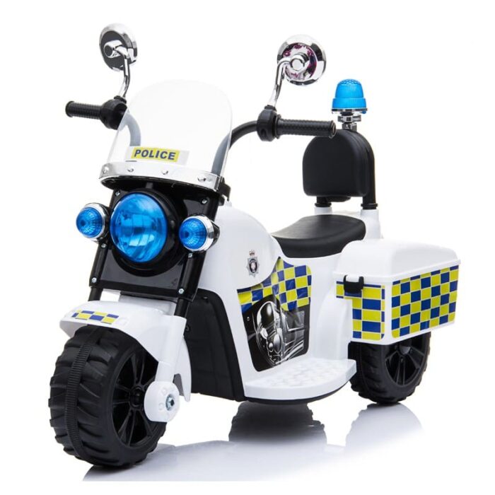 Moto electrica de policia para niños shop