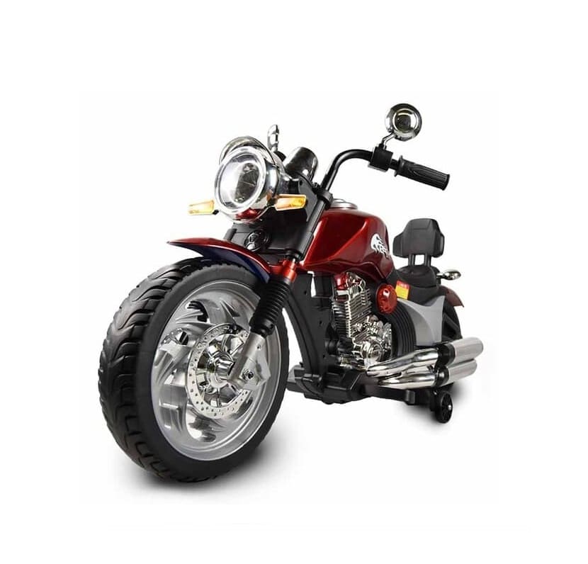 Moto eléctrica infantil estilo Harley Davidson con batería 12v