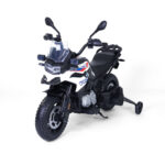 moto electrica infantil BMW con colores blanco rojo y negro licencia oficial de la marca